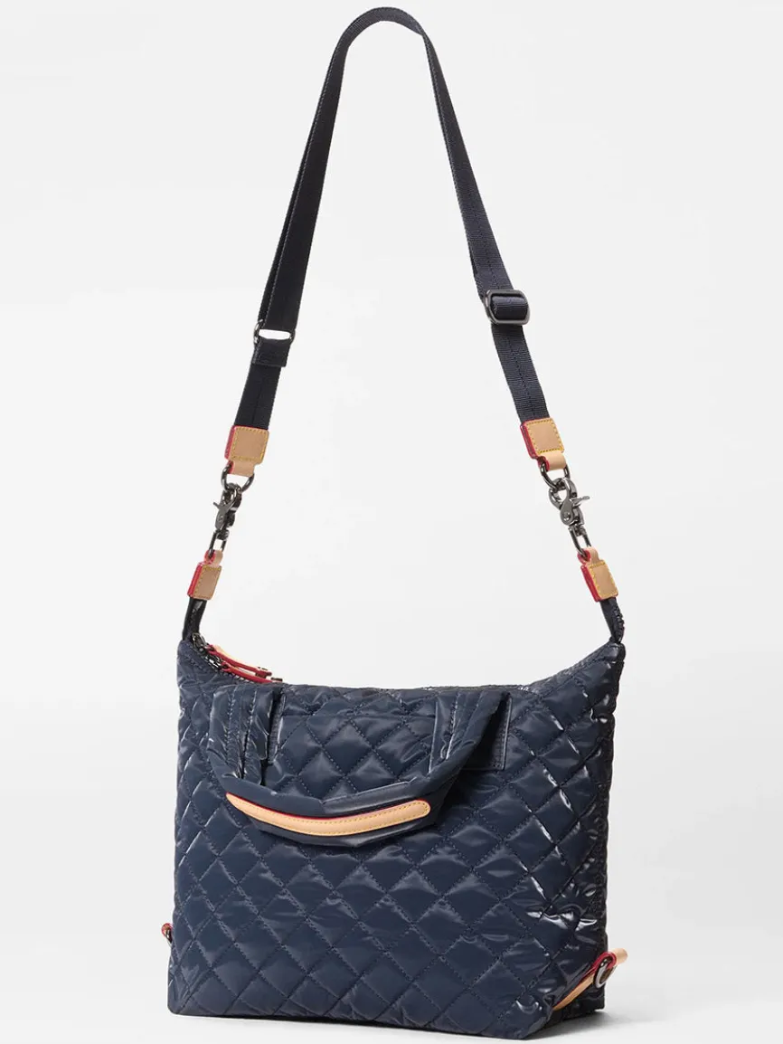 MZ Wallace Small Sutton Deluxe in Ink Liquid Oxford