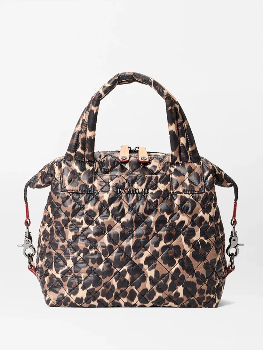 MZ Wallace Small Sutton Deluxe in Leopard Oxford