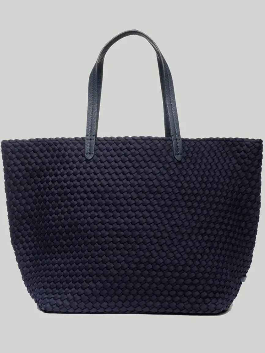 Naghedi Jetsetter Large Tote in Solid Ink Blue
