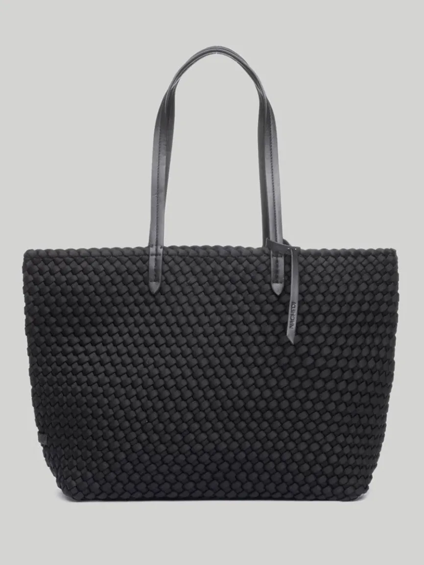 Naghedi Jetsetter Small Tote in Solid Onyx