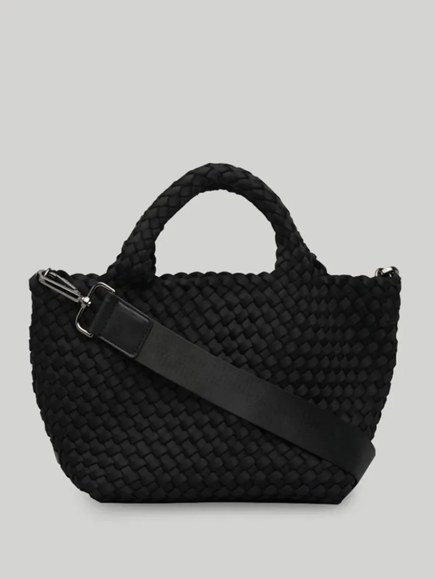 Naghedi St. Barths Small Tote in Solid Onyx