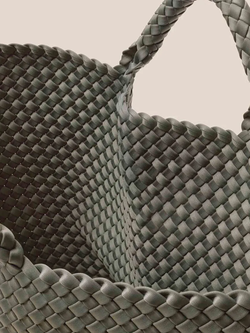 Naghedi St. Barths Large Tote in Solid Laurel