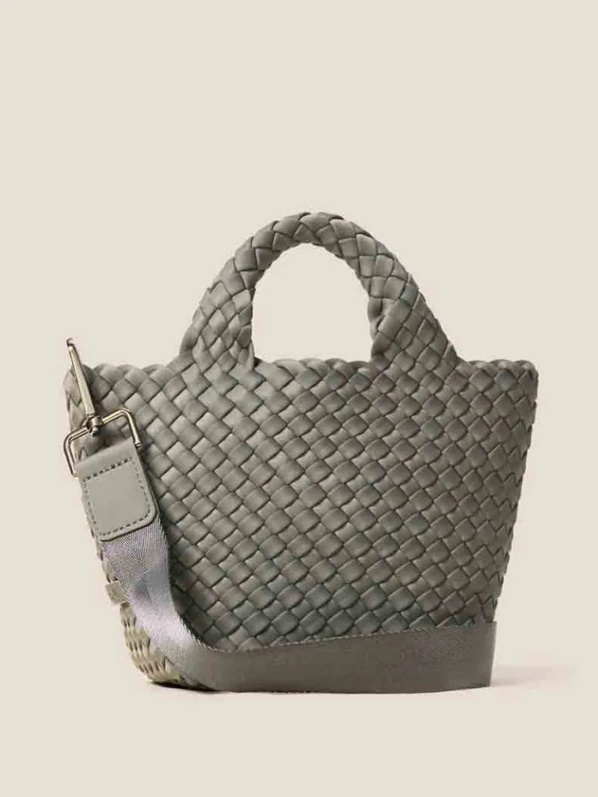 Naghedi St. Barths Petit Tote in Solid Laurel