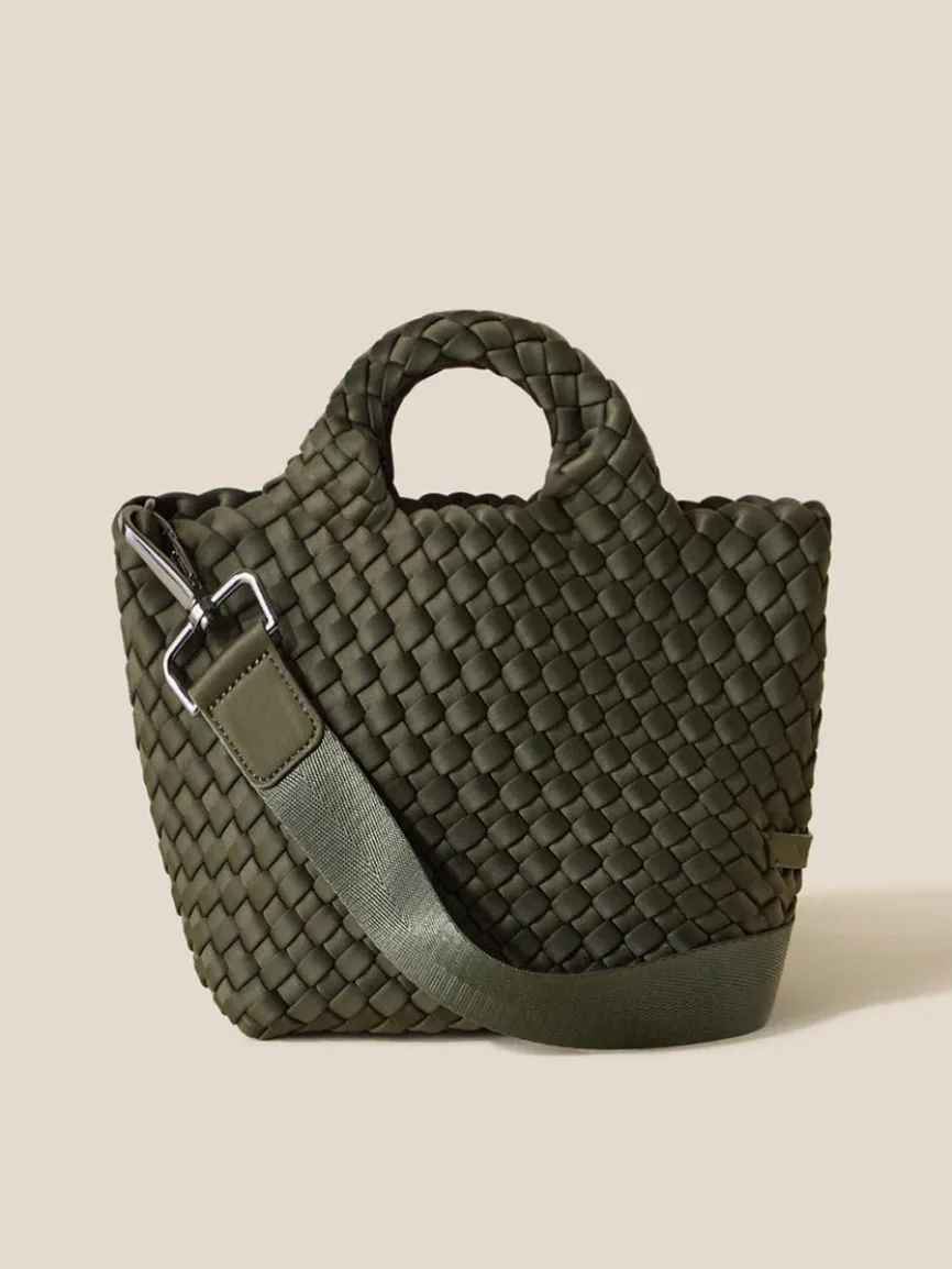 Naghedi St. Barths Petit Tote in Solid Olive
