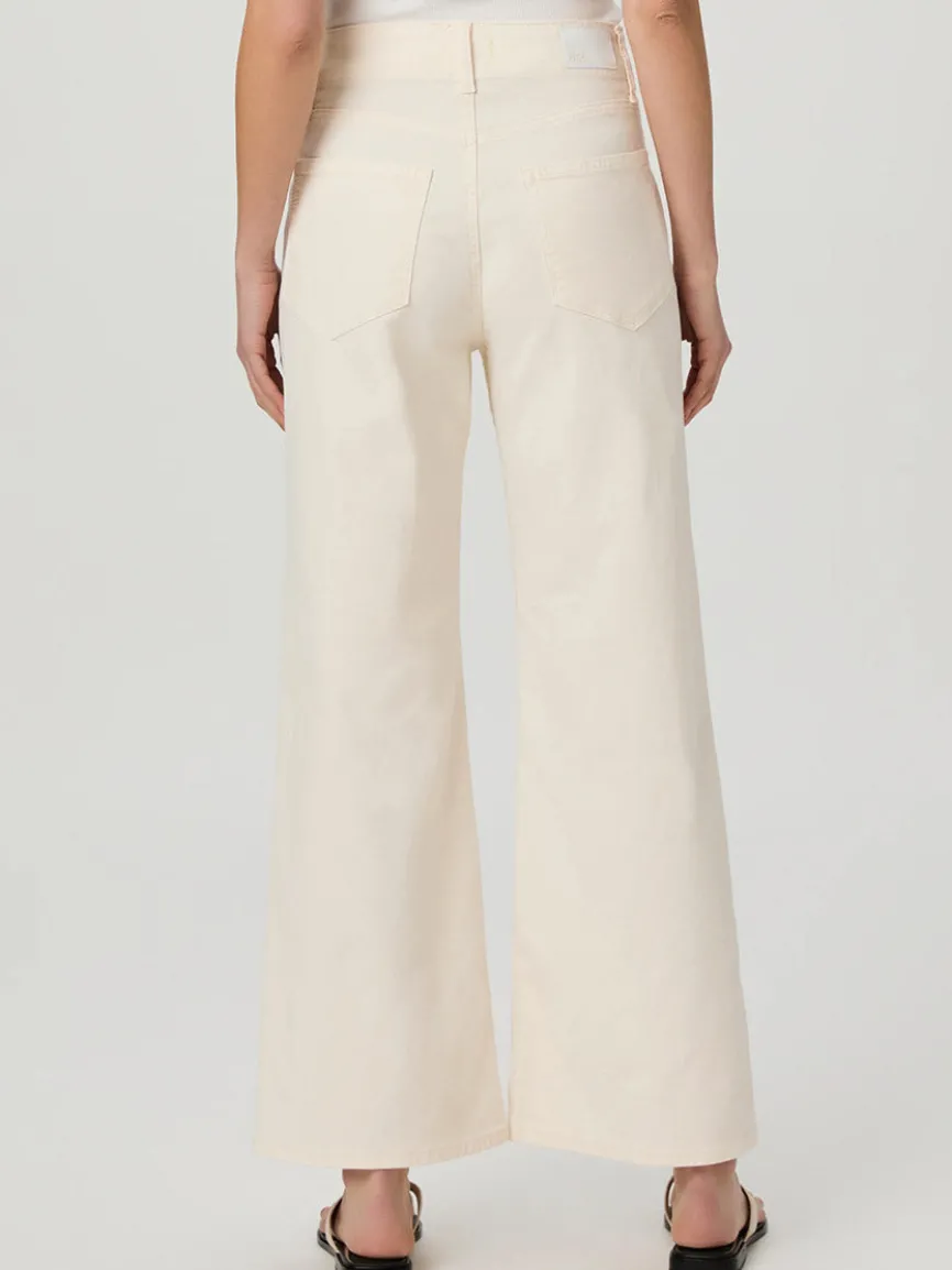 Paige Ari Wide Leg Pant in Quartz Sand
