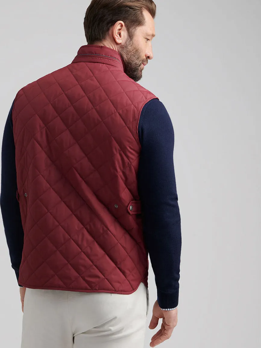 Peter Millar Essex Vest in Autumn Foliage