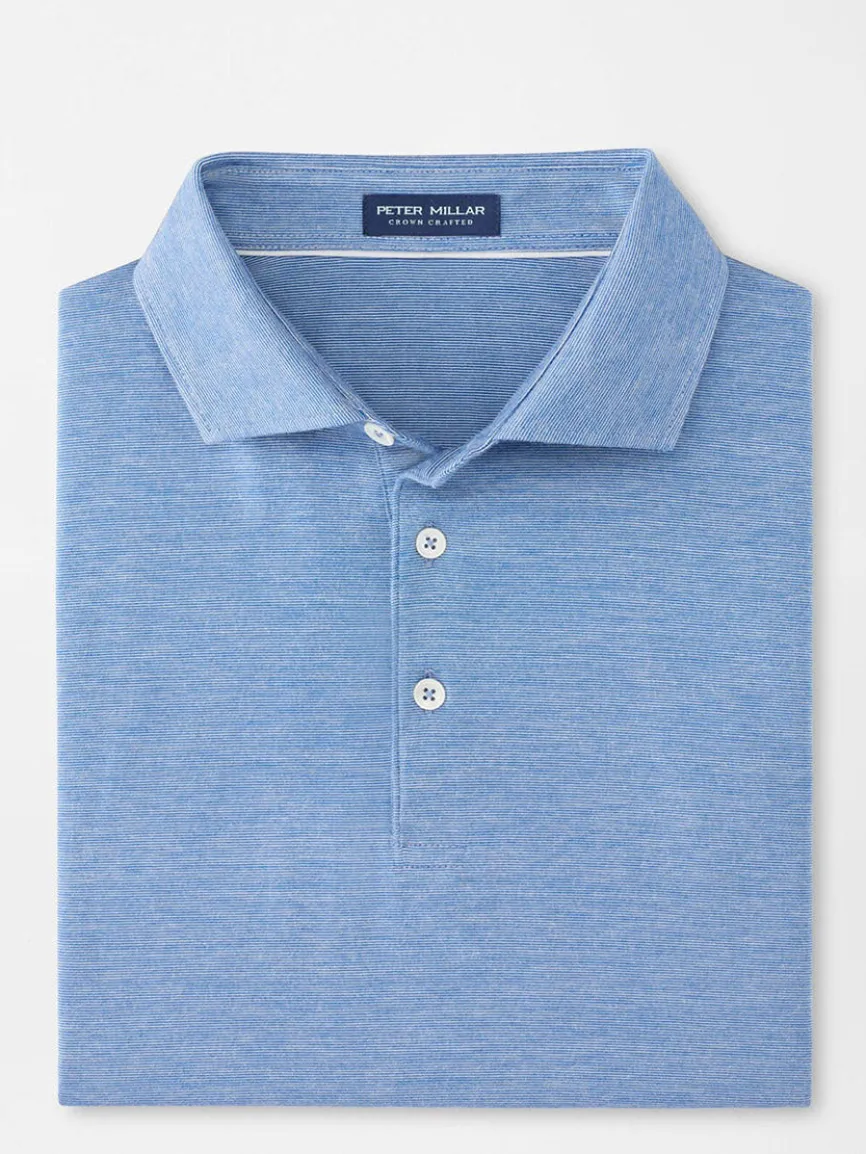 Peter Millar Excursionist Flex Polo in Nordic Blue
