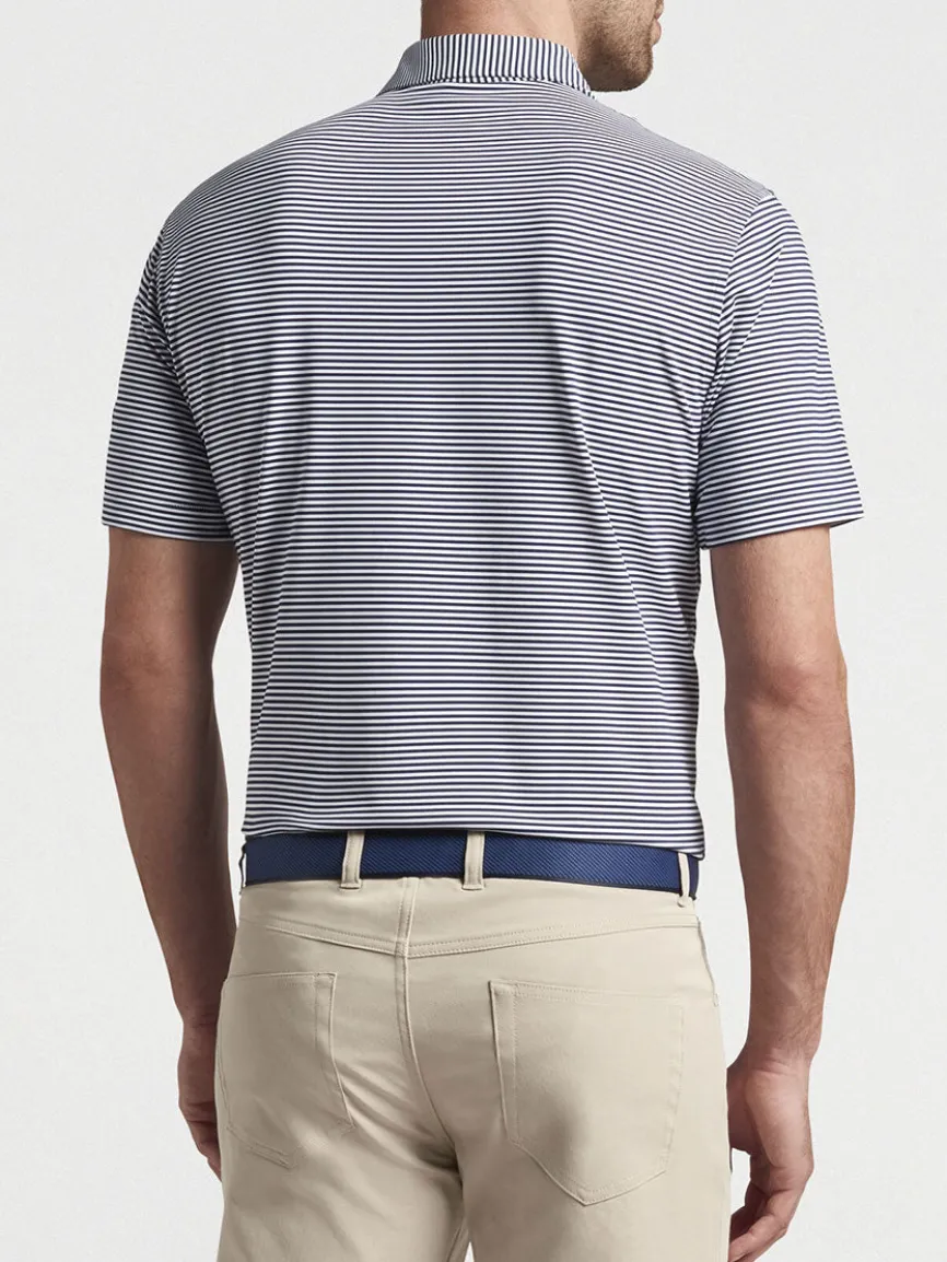 Peter Millar Hales Performance Jersey Polo in Navy