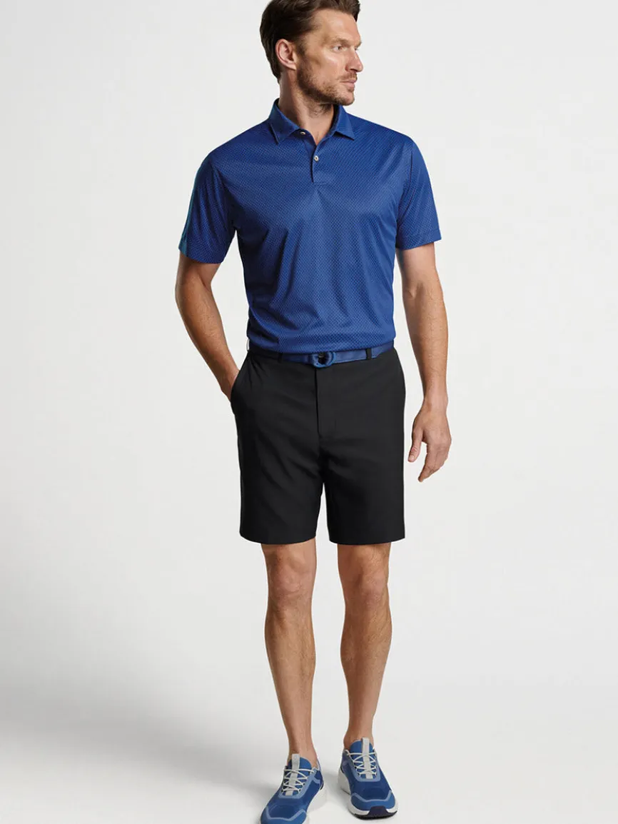 Peter Millar Salem Performance Short in Black