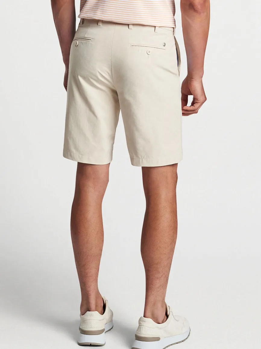 Peter Millar Surge Performance Short in British Cream
