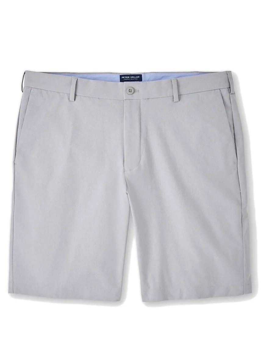 Peter Millar Surge Performance Short in Gale Grey