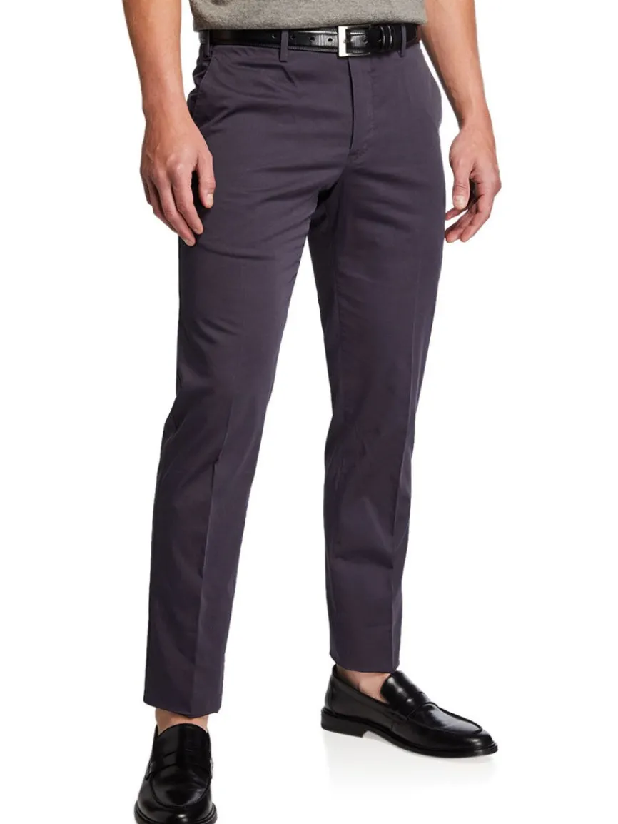 PT01 SilkOchino Stretch Trouser in Navy