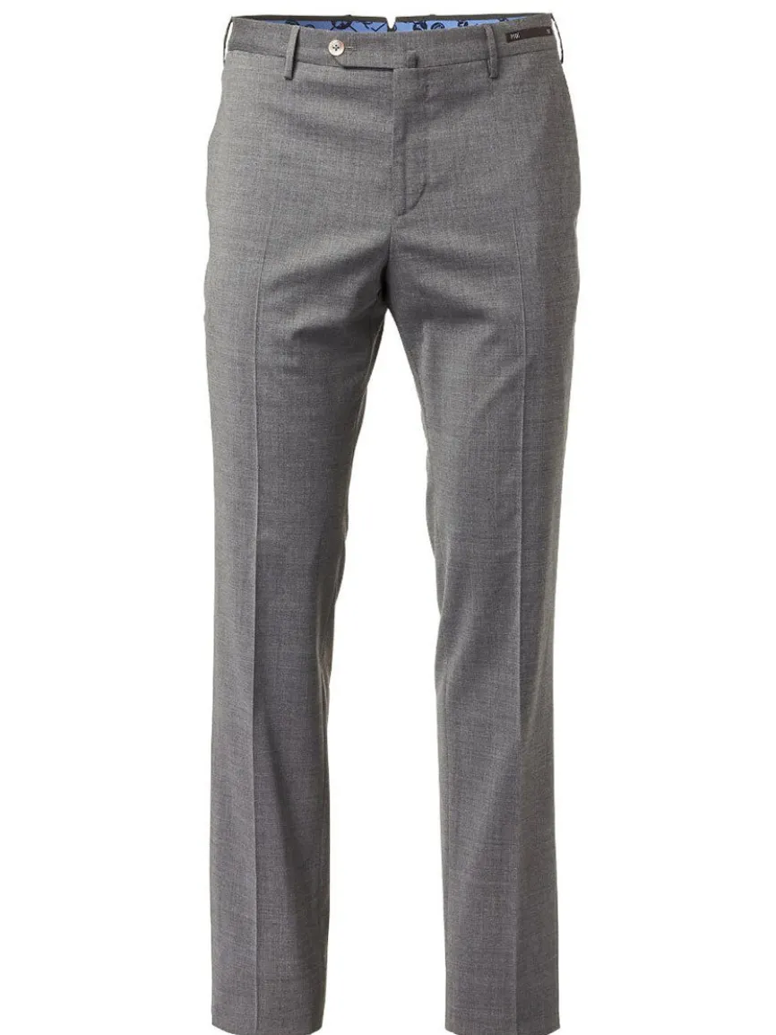 PT01 Travel Wool Performance Trousers in Mid Grey