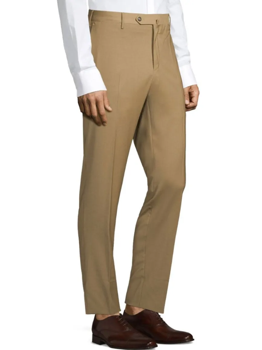 PT01 Travel Wool Performance Trousers in Classic Tan