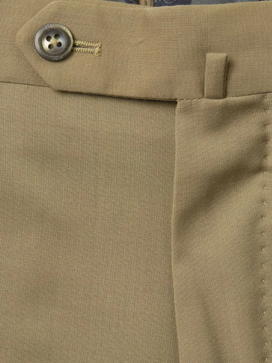 PT01 Travel Wool Performance Trousers in Classic Tan