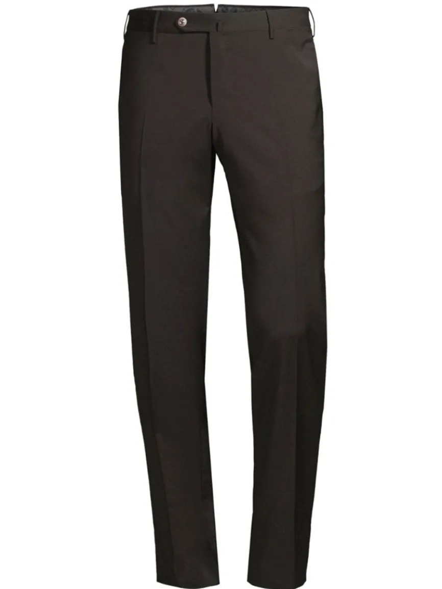 PT01 Travel Wool Performance Trousers in Brown