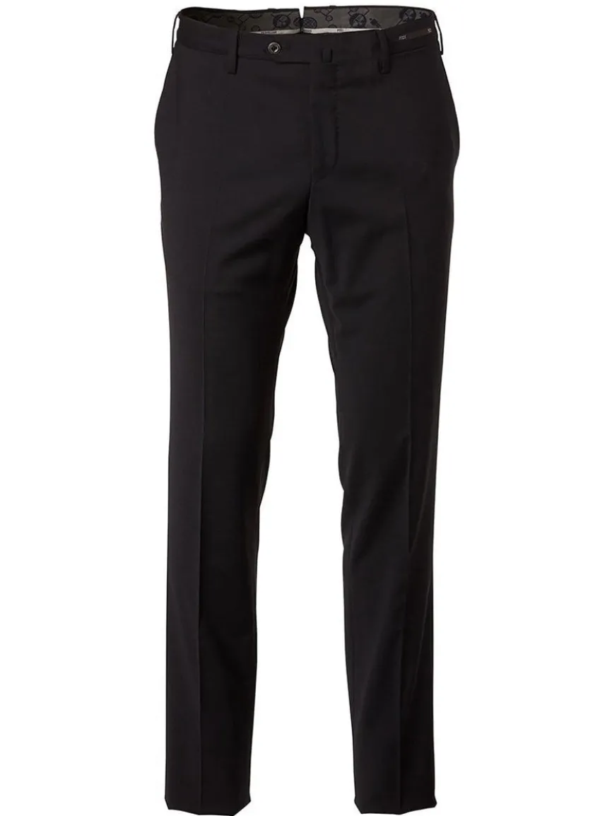 PT01 Travel Wool Performance Trousers in Black