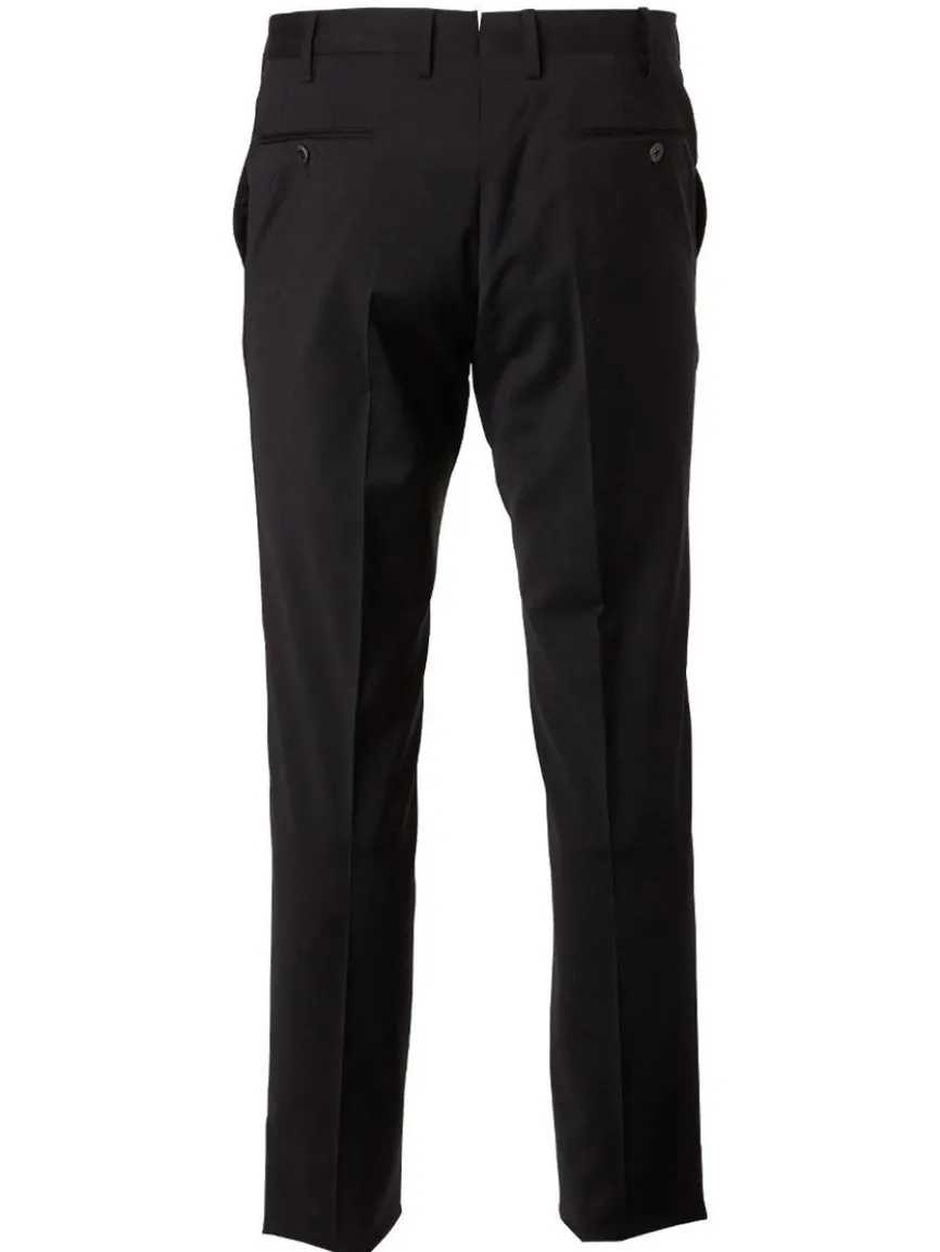 PT01 Travel Wool Performance Trousers in Black