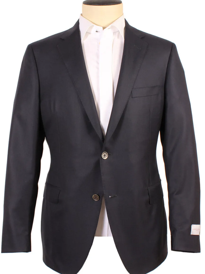 Samuelsohn Bennet 150s Ice Wool Blazer in Navy