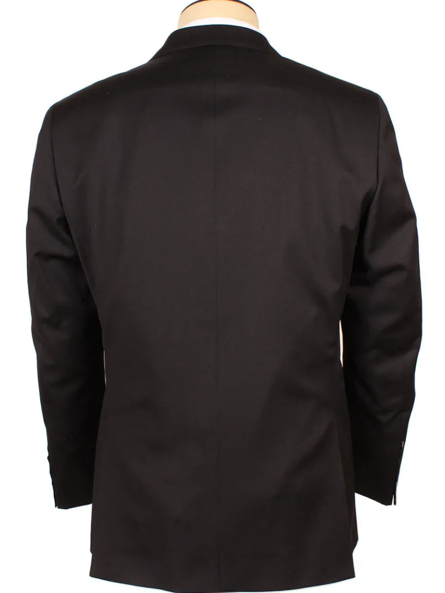 Scabal Black Satin Trim Super 100s Tuxedo