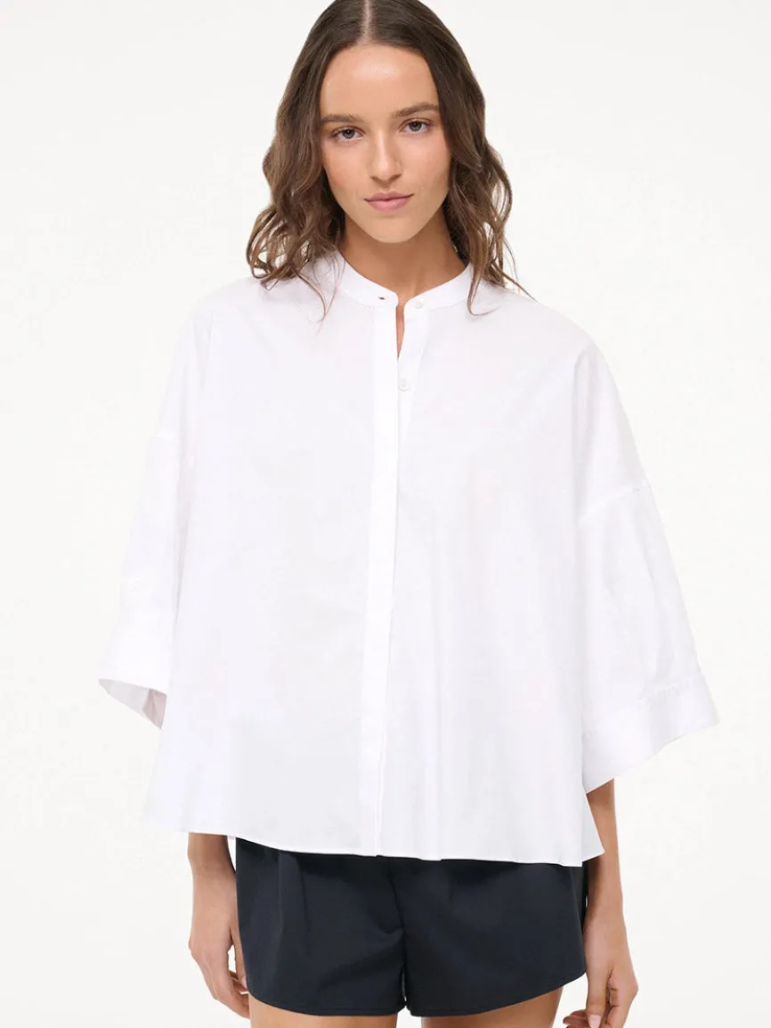 STAUD Enzo Top in White