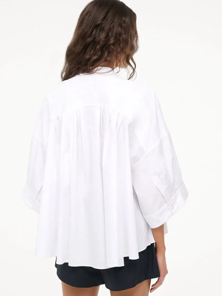 STAUD Enzo Top in White