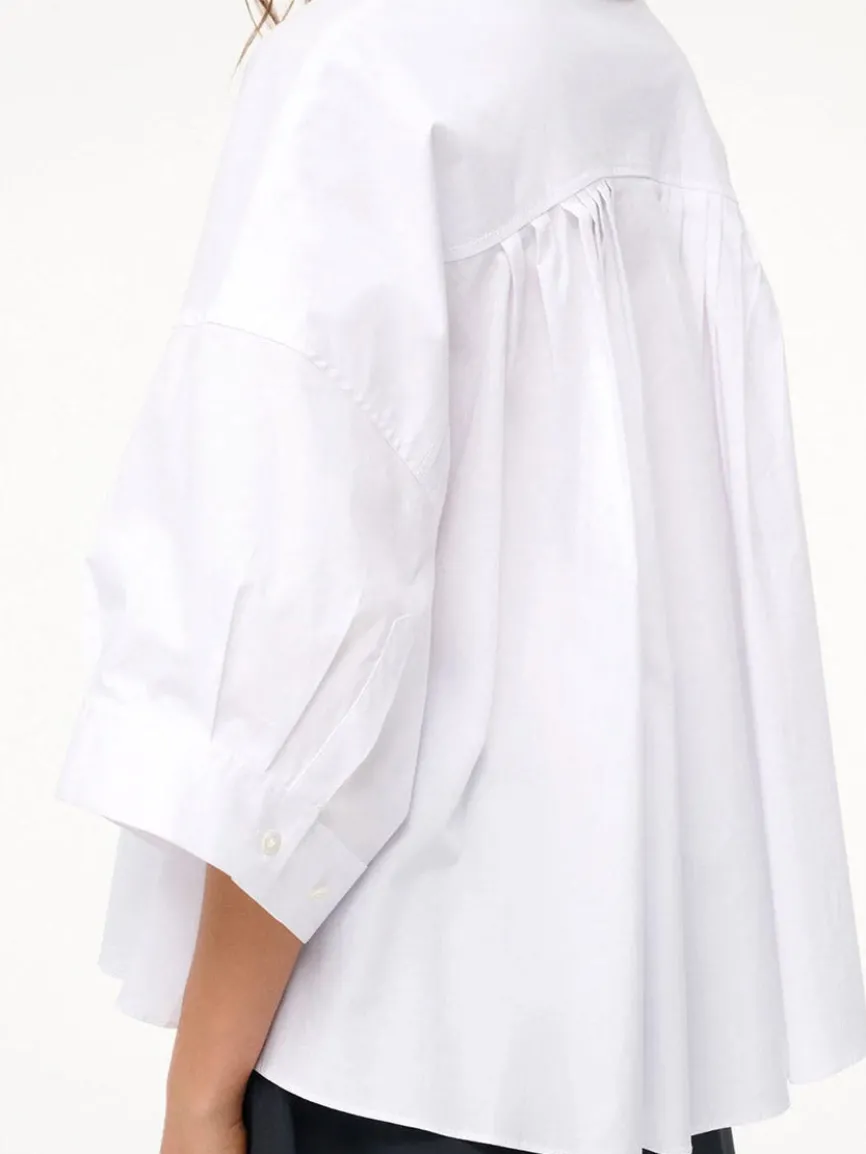 STAUD Enzo Top in White