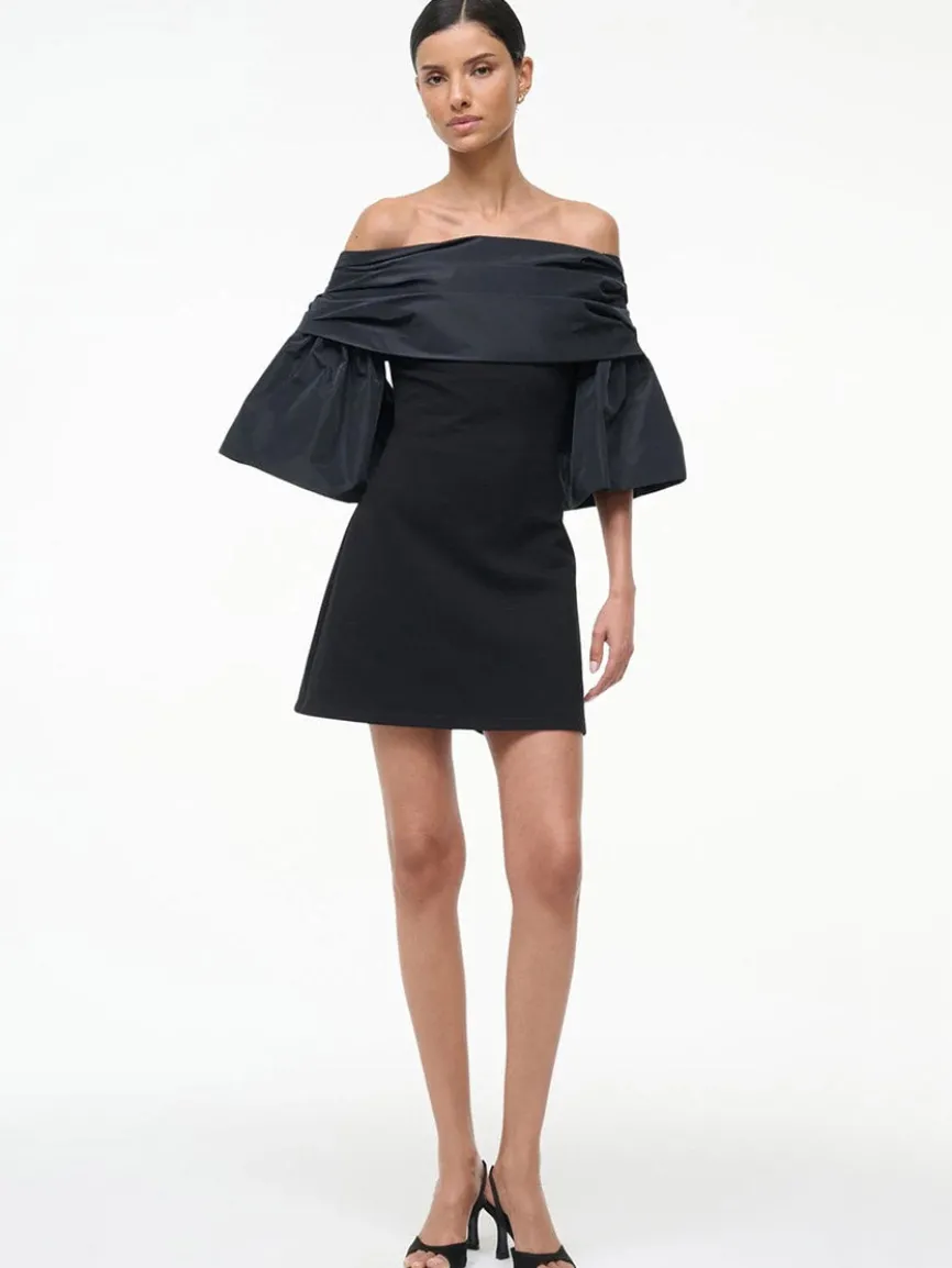 STAUD Harper Dress in Black