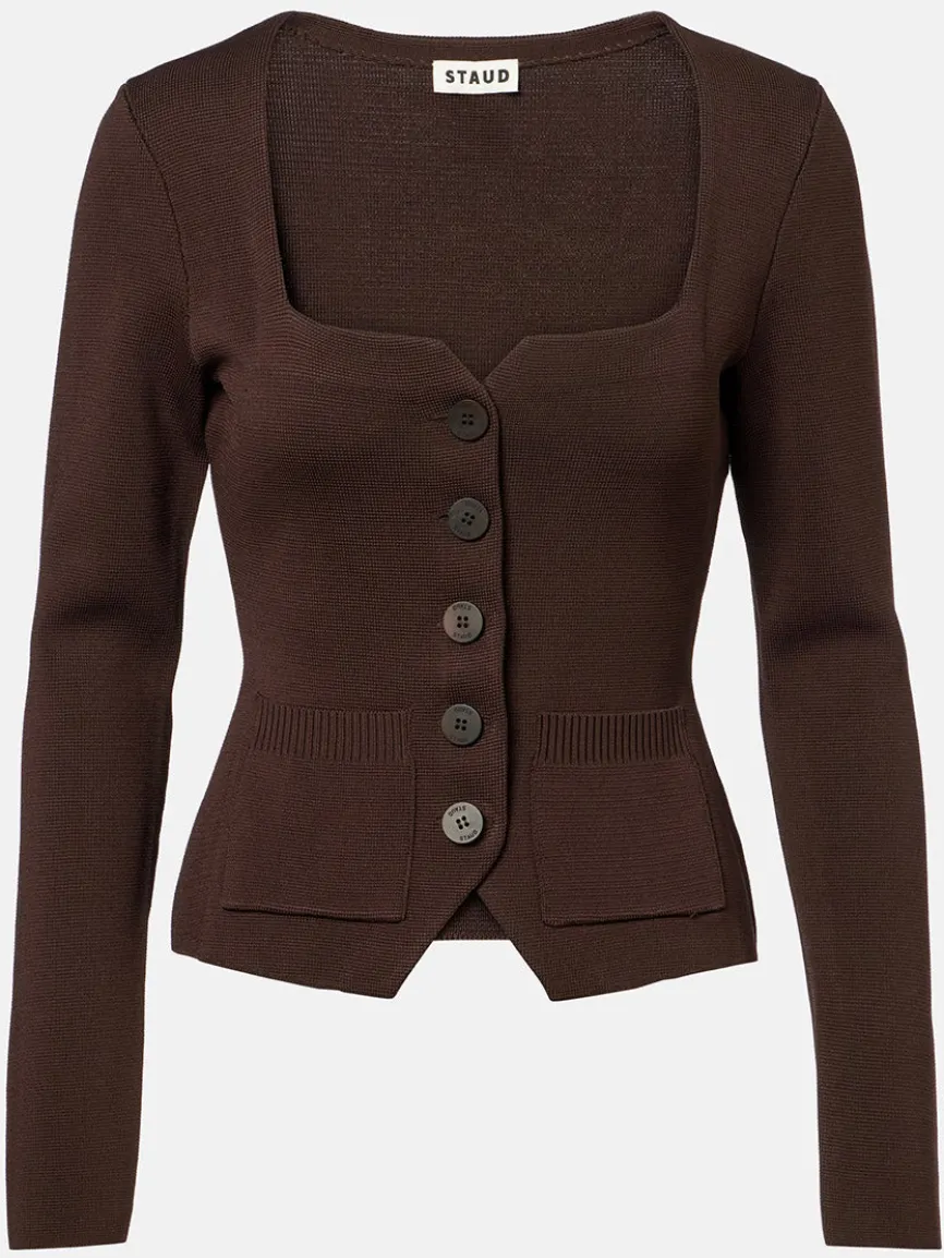 STAUD Rachela Sweater in Earth