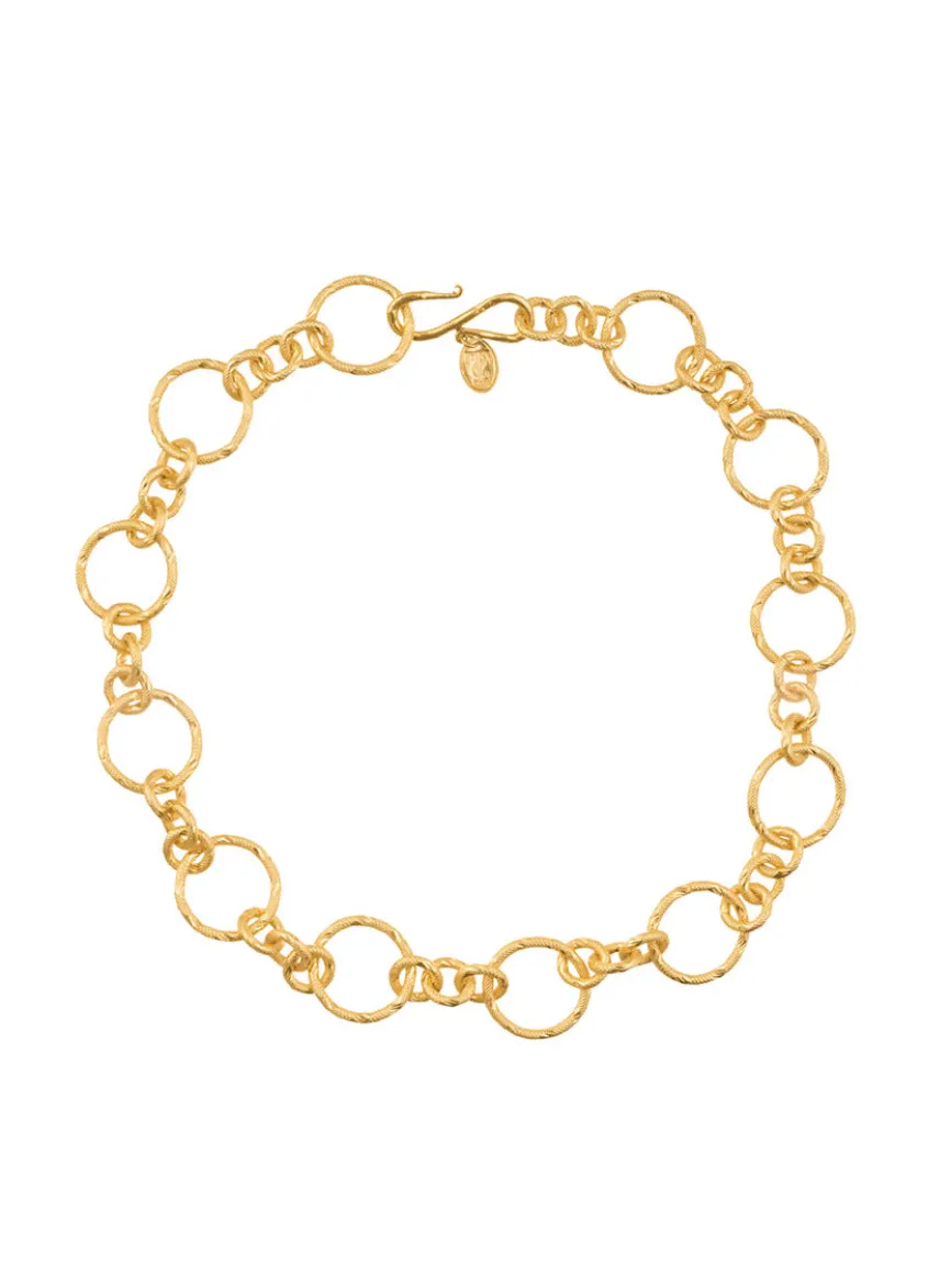 Sylvia Toledano Pendant Saturn Chain in Gold